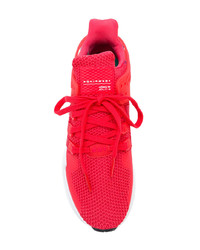 rote niedrige Sneakers von adidas