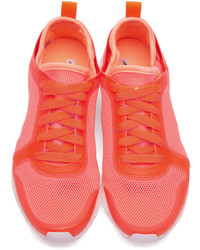 rote niedrige Sneakers von adidas by Stella McCartney