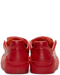 rote niedrige Sneakers von Boris Bidjan Saberi