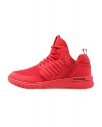 rote niedrige Sneakers von Supra