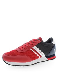 rote niedrige Sneakers von U.S. Polo Assn.