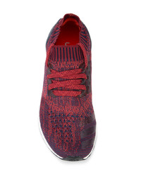 rote niedrige Sneakers von adidas