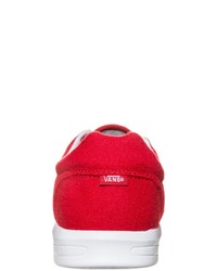 rote niedrige Sneakers von Vans