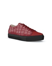 rote niedrige Sneakers von Swear