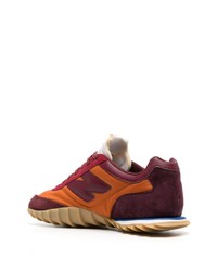 rote niedrige Sneakers von Junya Watanabe MAN