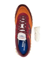 rote niedrige Sneakers von Junya Watanabe MAN