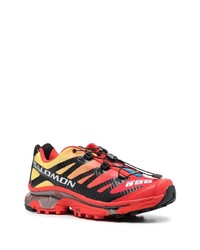 rote niedrige Sneakers von Salomon S/Lab