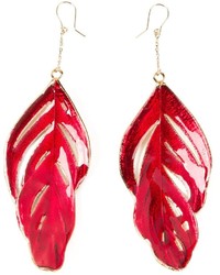 rote Ohrringe von Aurelie Bidermann