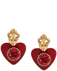 rote Ohrringe von Dolce & Gabbana