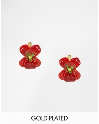 rote Ohrringe von Les Nereides