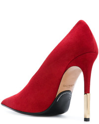 rote Pumps von Balmain