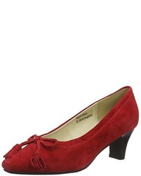 rote Pumps von Andrea Conti