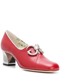 rote Pumps von Gucci