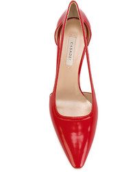 rote Pumps von Casadei