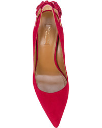 rote Pumps von Aquazzura