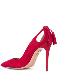 rote Pumps von Aquazzura