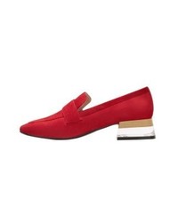 rote Pumps von Mango