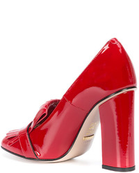 rote Pumps von Gucci