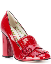 rote Pumps von Gucci