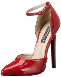 rote Pumps von Pleaser