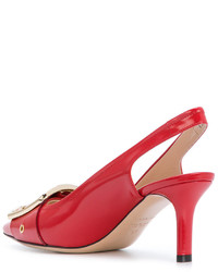 rote Pumps von Casadei