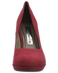 rote Pumps von Tamaris