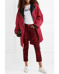 rote Regenjacke von Isabel Marant Etoile