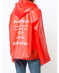 rote Regenjacke von Proenza Schouler