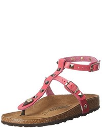 rote Sandalen von Birkenstock