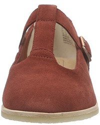 rote Sandalen von Clarks Originals