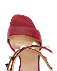 rote Sandalen von Valentino