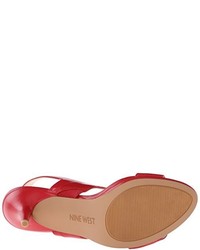 rote Sandalen von Nine West