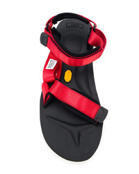 rote Sandalen von Suicoke