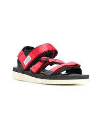 rote Sandalen von Suicoke