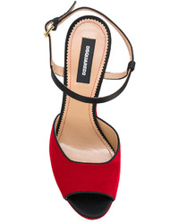 rote Sandalen von Dsquared2