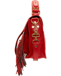rote Satchel-Tasche aus Leder von Proenza Schouler