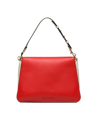 rote Satchel-Tasche aus Leder von JW Anderson