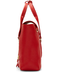 rote Satchel-Tasche aus Leder von 3.1 Phillip Lim