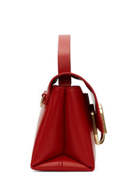 rote Satchel-Tasche aus Leder von 3.1 Phillip Lim
