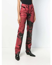 rote Schlagjeans von Calvin Klein 205W39nyc