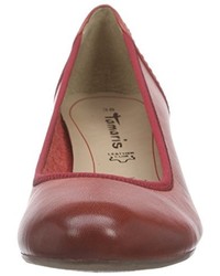 rote Schuhe von Tamaris