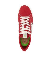 rote Segeltuch niedrige Sneakers von Cariuma