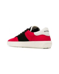 rote Segeltuch niedrige Sneakers von Represent