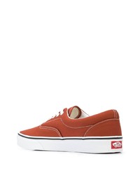 rote Segeltuch niedrige Sneakers von Vans