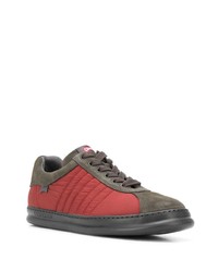 rote Segeltuch niedrige Sneakers von Camper