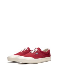 rote Segeltuch niedrige Sneakers von Vans