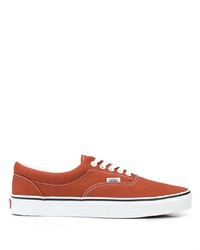 rote Segeltuch niedrige Sneakers von Vans