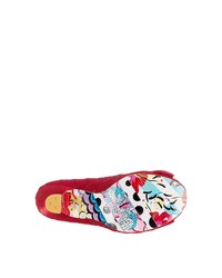 rote Segeltuch Pumps von Irregular Choice