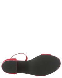 rote Segeltuch Sandaletten von Bullboxer