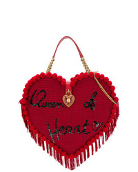 rote Segeltuch Umhängetasche von Dolce & Gabbana